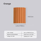 Romantic Macaron Wall Sconce - Dual LED Resin Lamp for Couples' Bedside & Shared Space Ambiance