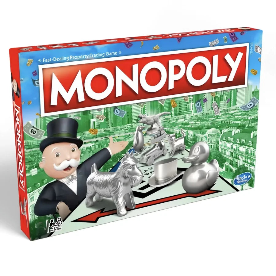 Monopoly Classic Board Game - 2-6 Player Family Strategy Game | The Couple Corner