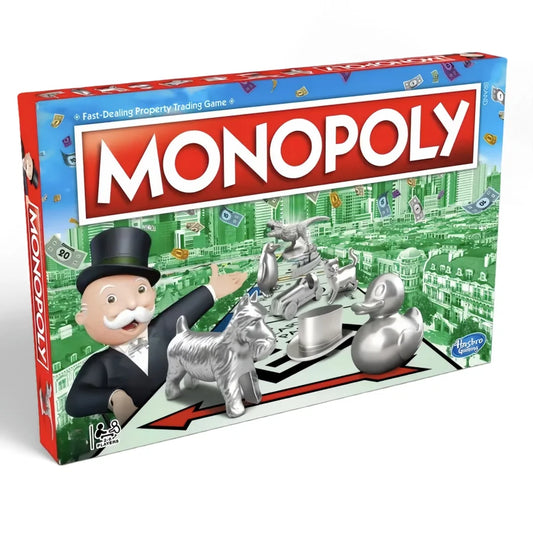 Monopoly Classic Board Game - 2-6 Player Family Strategy Game | The Couple Corner