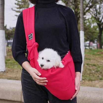 Pet Carrier Sling Bag - Breathable Shoulder Bag for Small Dogs & Cats | Pet Carrier The Couple Corner