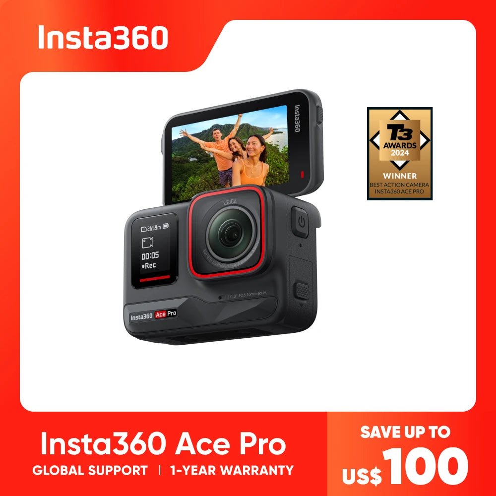 Insta360 Ace Pro - 4K Leica Camera for Couples Who Demand Excellence | Action Cameras The Couple Corner