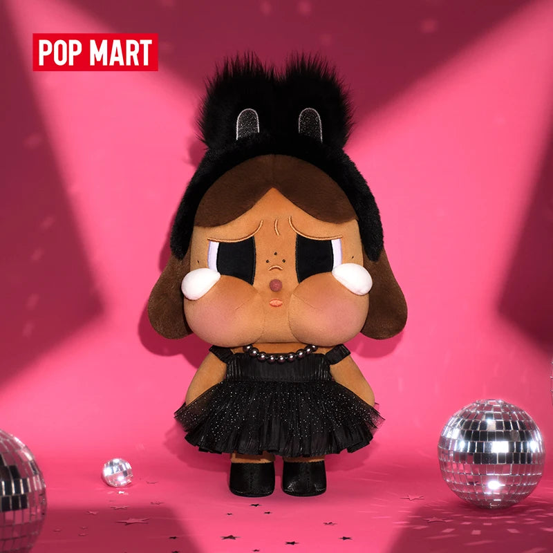 Pop Mart CRYBABY SHINY SHINY SERIES Plush Doll - Pink/Black | The Couple Corner