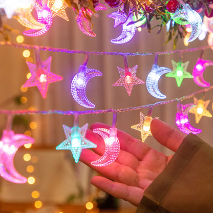 Star & Bubble Ball Fairy Lights - Battery Powered String Lights for Room & Party Decor - | The Couple Corner