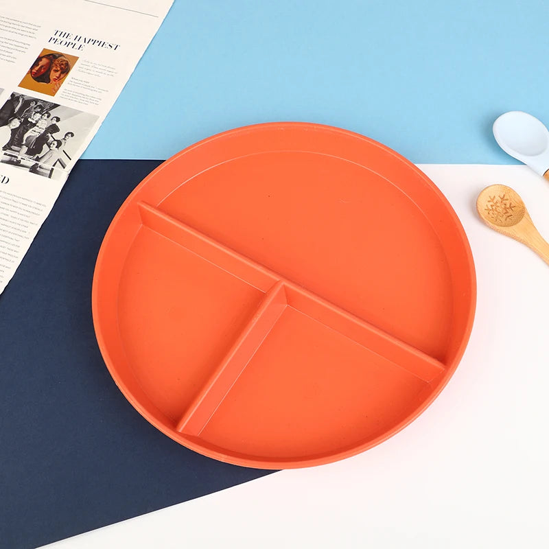 3-Compartment Divided Dinner Plate - Portion Control Plate for Couples | The Couple Corner