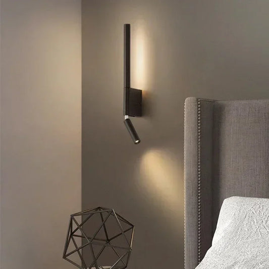 Modern LED Wall Lamp - Indoor Bedroom & Living Room Light Fixture | The Couple Corner