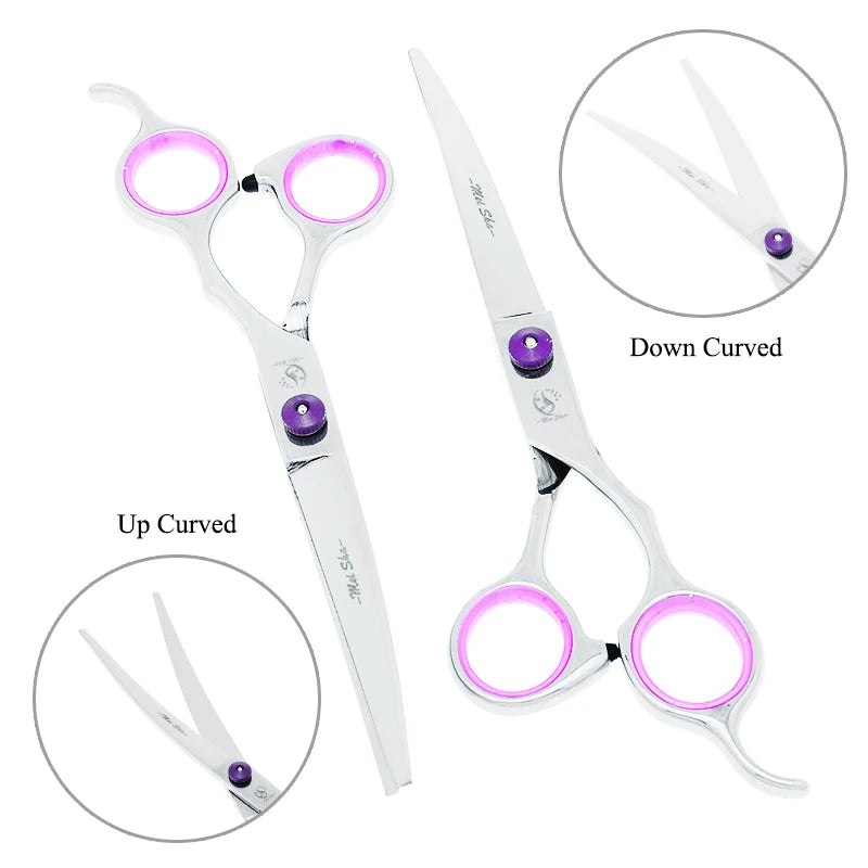 Meisha 7" Professional Dog Grooming Scissors - Japanese Steel Pet Shears Set | Pet Grooming Tool The Couple Corner