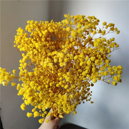 Dried Baby's Breath Bouquet - Wedding & Anniversary Decor - | The Couple Corner