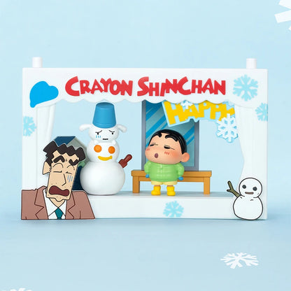 Pop Mart Crayon Shinchan Life Theatre Series Blind Box | The Couple Corner