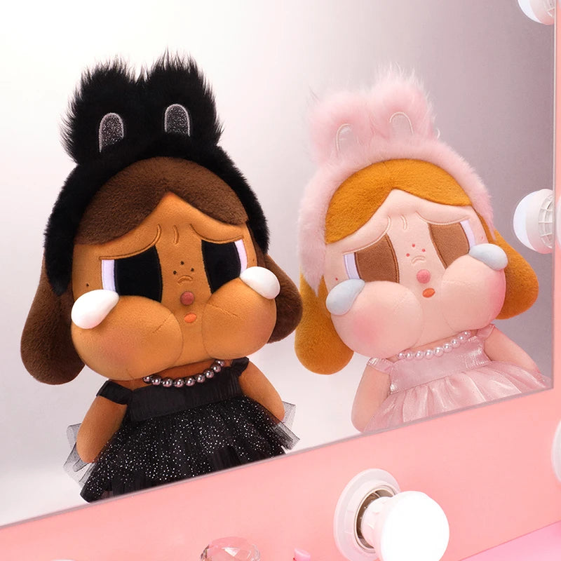 Pop Mart CRYBABY SHINY SHINY SERIES Plush Doll - Pink/Black | The Couple Corner