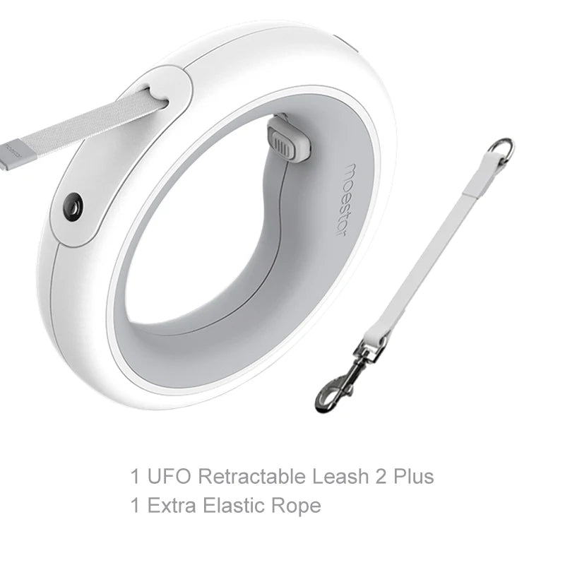 MOESTAR Retractable Dog Leash - Walking Rope with Rechargeable LED Flashlight | Dog Leash The Couple Corner