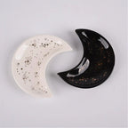 Moon Jewelry Dish - Modern Nordic Ceramic Trinket Tray