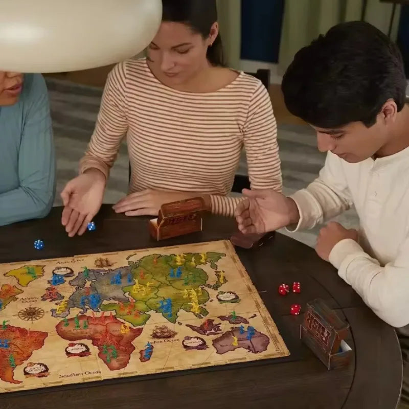 Risk Strategic Conquest Board Game - 2-5 Player War Strategy Game | The Couple Corner