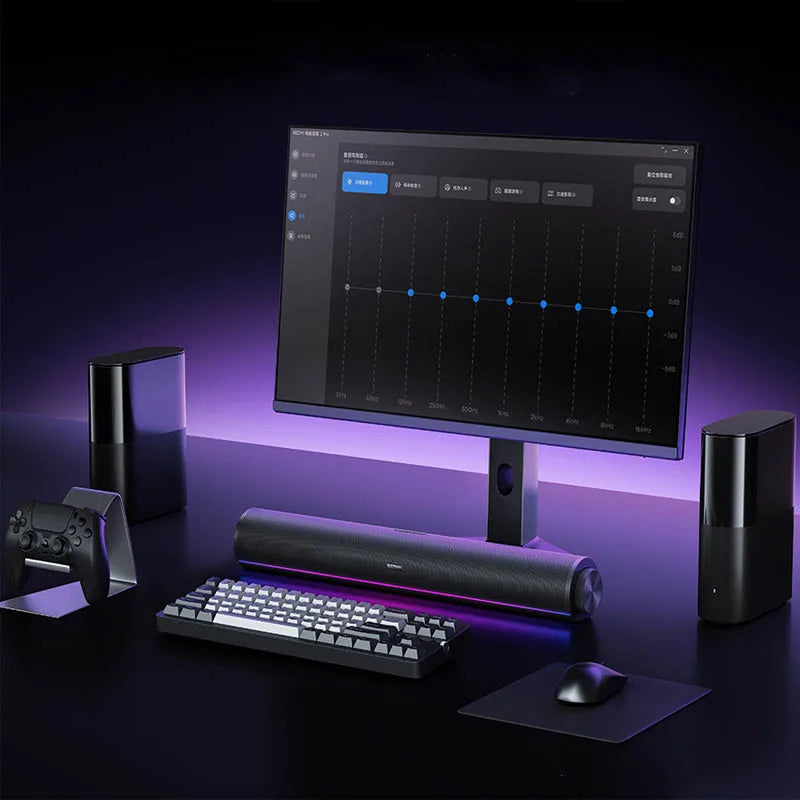 Xiaomi Redmi Computer Speaker 2 Pro Unveiling Desktop Audio Aesthetic Experience 5 EQ Scene Sound Effects 6 RGB Lighting Effects | The Couple Corner