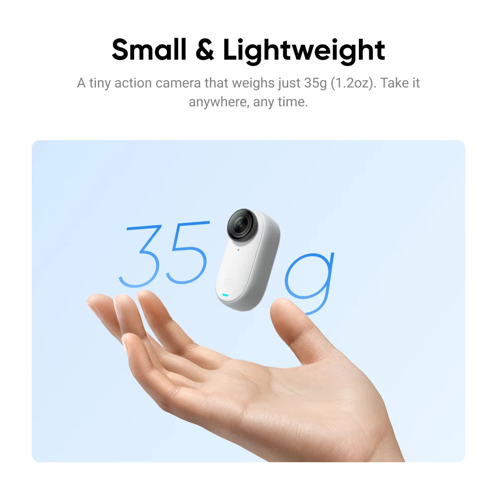 Insta360 GO 3 - Compact 2.7K Wearable Camera for Everyday Couple Moments | Action Cameras The Couple Corner