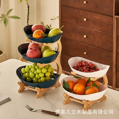 Plastic Fruit Plate Stand - Modern Snack Dish for Couples | The Couple Corner