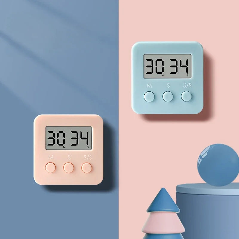Digital Timer - Stay in Sync for Cooking, Workouts & Productive Mornings Together | Kitchen The Couple Corner