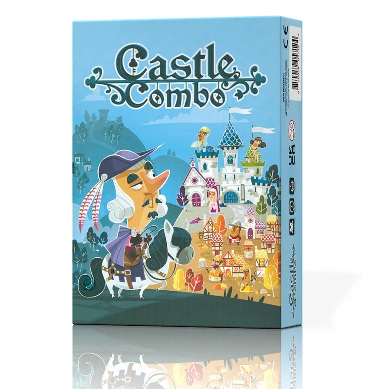 Castle Combo Board Game - Strategic 2-5 Player Party & Family Game | The Couple Corner
