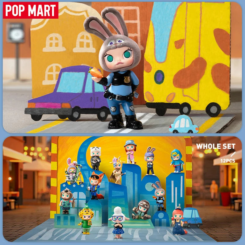 Pop Mart MOLLY × Zootopia Co-branded Series Blind Box | Collectible Figures The Couple Corner