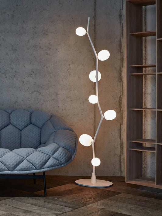 Spring Ivy Floor Lamp - Romantic LED Dimmable Light with Classical Design for Living Room & Bedroom | The Couple Corner