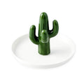 Nordic Ceramic Jewelry Tray - Cactus Ring Holder Necklace Display Plate