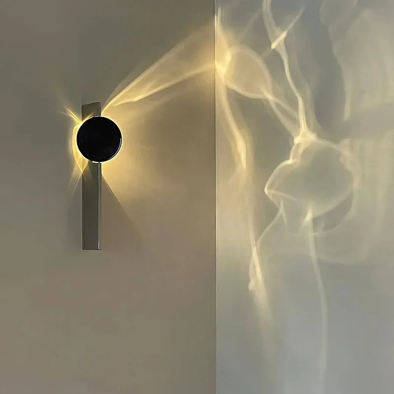 Italian Designer Water Ripple Wall Lamp - Minimalist Luxury Lighting | The Couple Corner