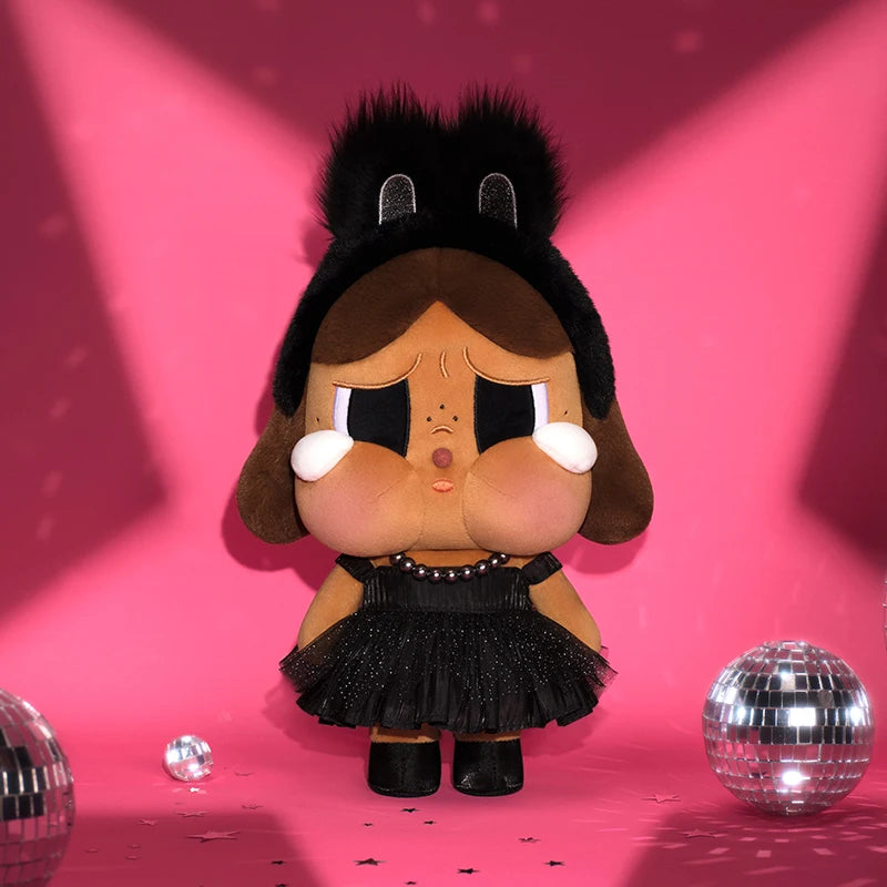 Pop Mart CRYBABY SHINY SHINY SERIES Plush Doll - Pink/Black | The Couple Corner