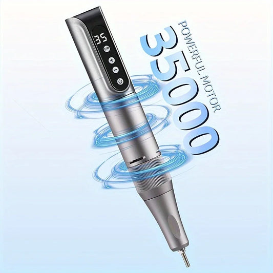 Wireless Nail Drill & Polisher Set 35000RPM - Gift for Her | The Couple Corner