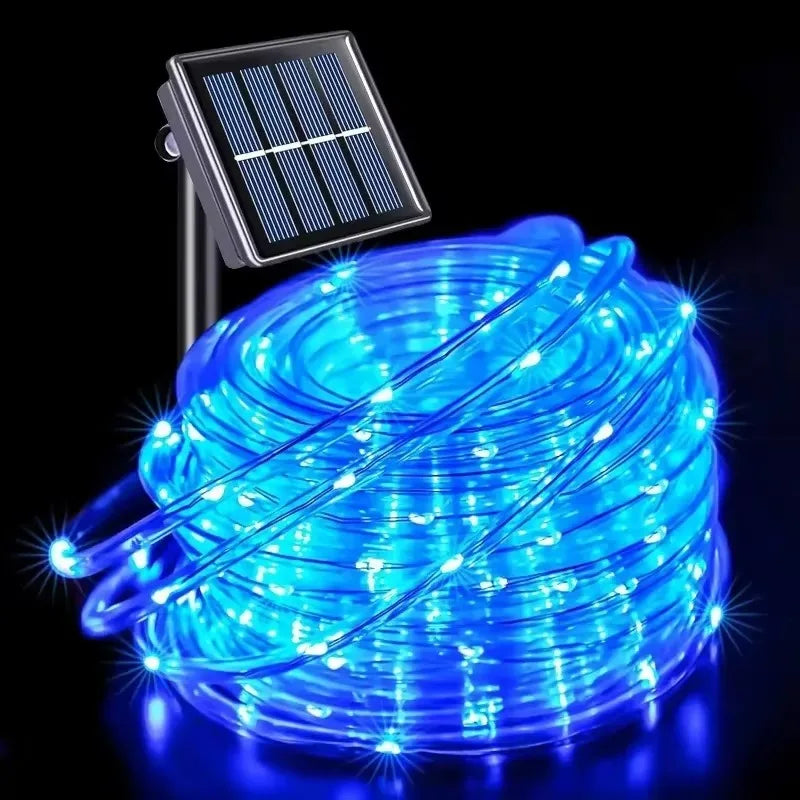 Solar LED Rope Lights - Waterproof Outdoor Fairy String Lights for Garden, Terrace, Wedding & Christmas Decor | The Couple Corner