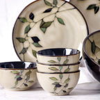 Japanese Ceramic Bowl Set - Vintage Rice, Soup, Salad Bowls