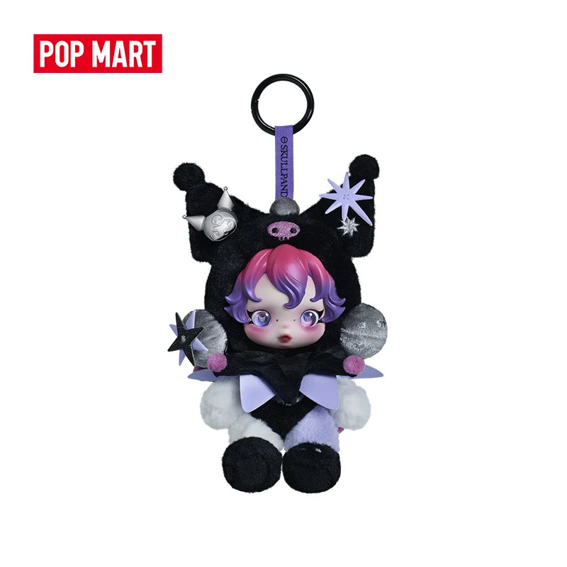 Pop Mart SKULLPANDA × KUROMI Plush Pendant - Sanrio Collab | The Couple Corner