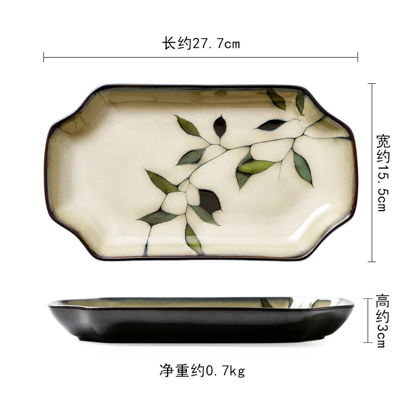 Japanese Ceramic Bowl Set - Vintage Rice, Soup, Salad Bowls - Octagonal disc | The Couple Corner