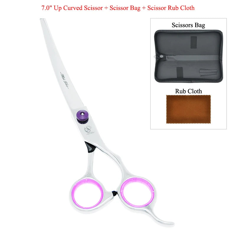 Meisha 7" Professional Dog Grooming Scissors - Japanese Steel Pet Shears Set | Pet Grooming Tool The Couple Corner