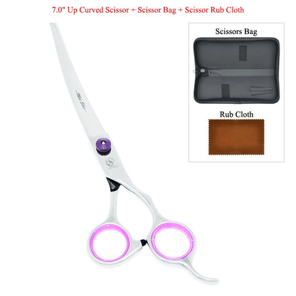 Meisha 7" Professional Dog Grooming Scissors - Japanese Steel Pet Shears Set | Pet Grooming Tool The Couple Corner