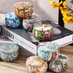 Scented Soy Candles Gift Set - Home Aromatherapy for Couples