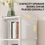 Wardrobe Organizer - 5-Tier Dustproof Storage Cabinet with Curtain for Shared Closet Harmony