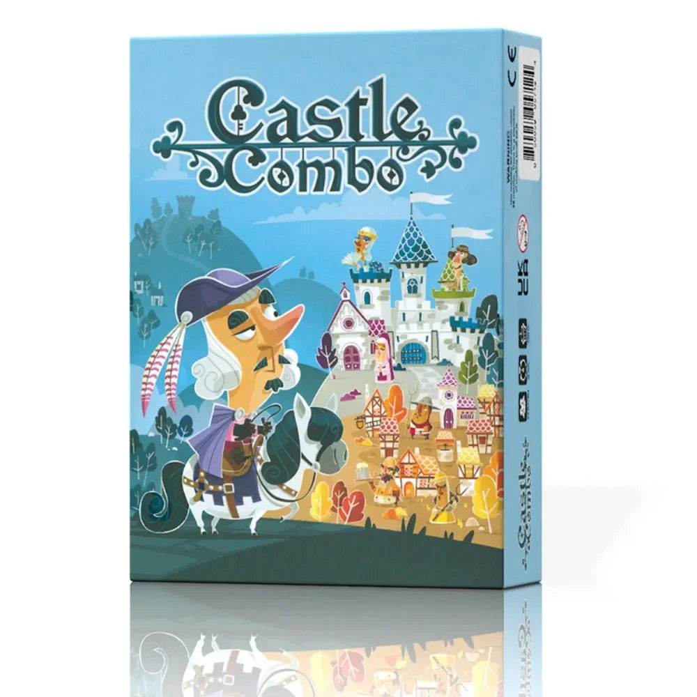 Castle Combo Board Game - Strategic 2-5 Player Party & Family Game | The Couple Corner