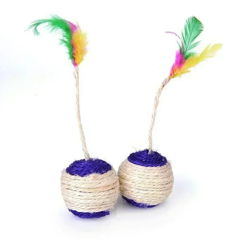 Sisal Scratching Ball Cat Toy