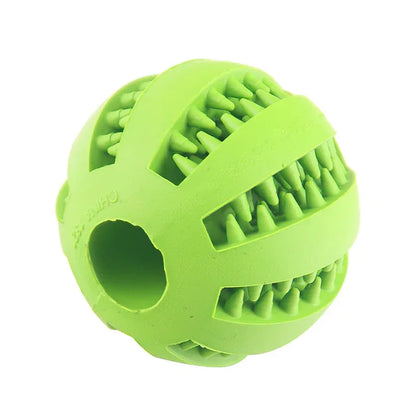 Oral Hygiene Dog Ball Toy - Dental Care During Playtime