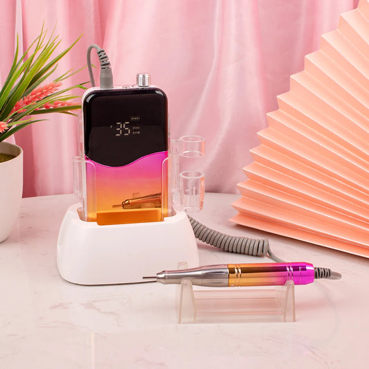 Wireless Nail Drill 35K with Base - Anniversary Gift for Her | The Couple Corner