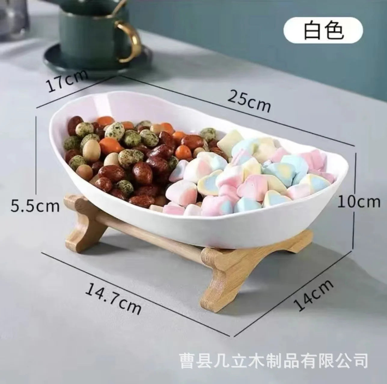 Plastic Fruit Plate Stand - Modern Snack Dish for Couples | The Couple Corner