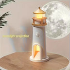 Rechargeable Lighthouse Night Light for Couples - Motion-Activated Dimmable Glow for Bedroom Ambiance