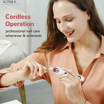 Cordless Rechargeable Nail Drill - Birthday Gift for Her | The Couple Corner