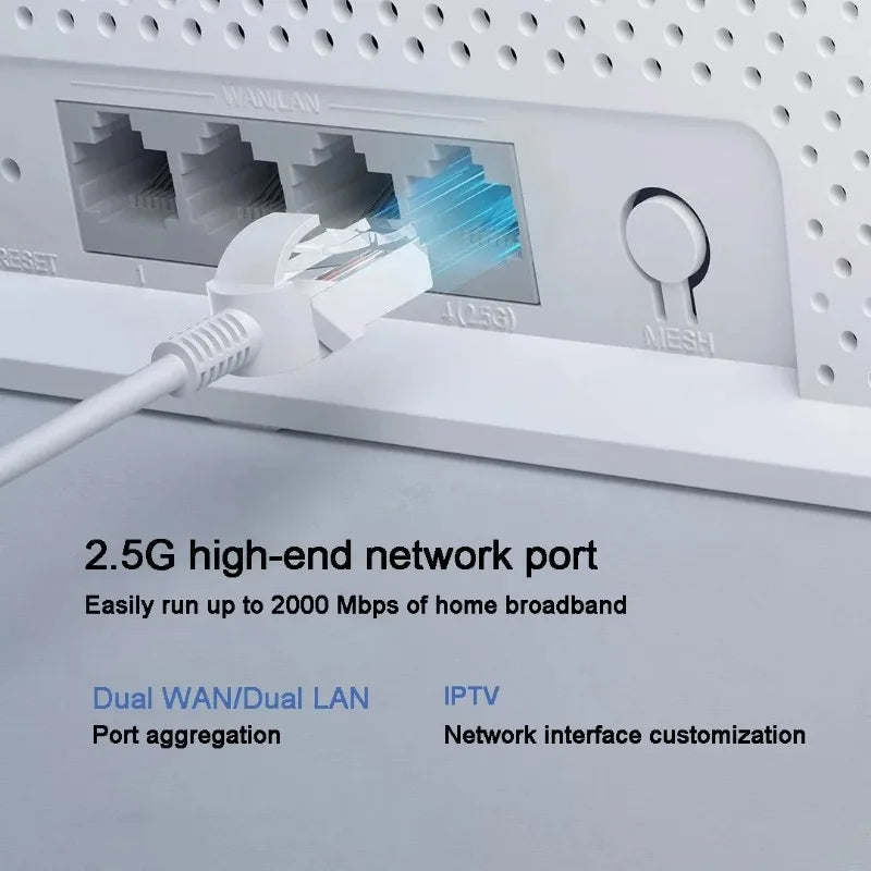 Xiaomi Router BE5000 - WiFi 7 Router with 5011Mbps & Dual Broadband | Networking Equipment The Couple Corner