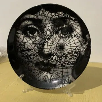 8-Inch Ceramic Ring Jewelry Dish - Designer Decorative Plate for Couples | The Couple Corner