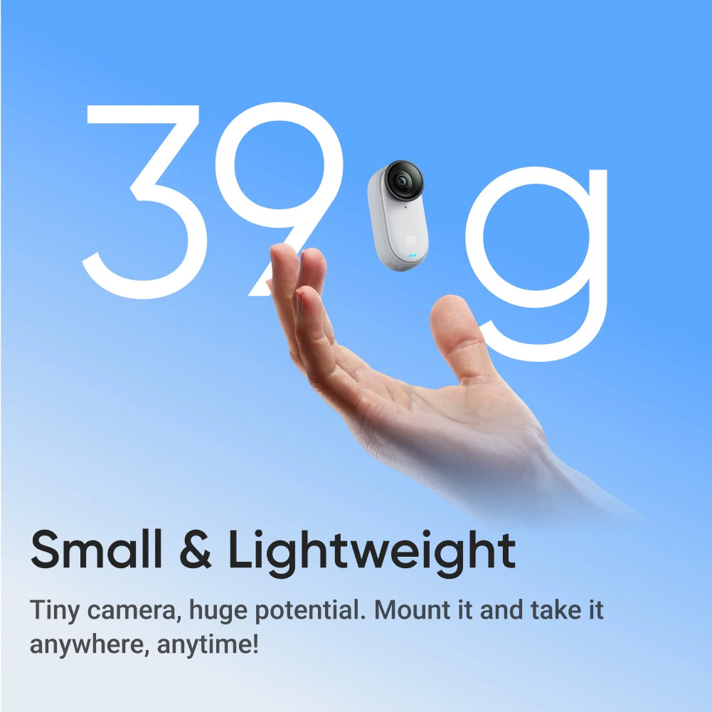 Insta360 GO 3S - Tiny 4K Wearable Camera for Couples' POV Adventures | Action Cameras The Couple Corner