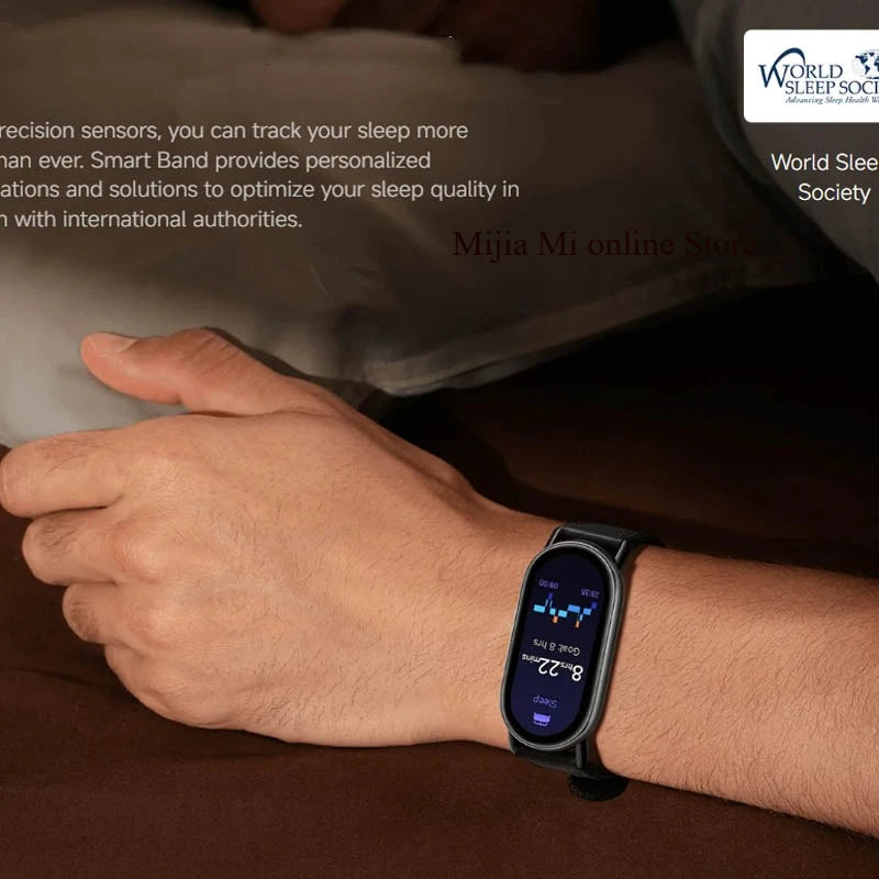 Xiaomi Mi Band 10 - 1.72" AMOLED Fitness Tracker with 21-Day Battery | Fitness Trackers The Couple Corner