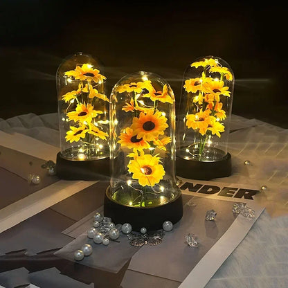 LED Sunflower Light - Artificial Flower Gift for Valentine's & Mother's Day - | The Couple Corner