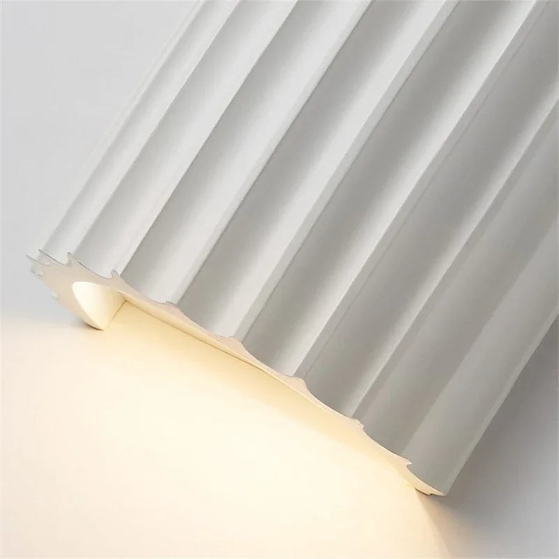 Nordic Modern Resin Wall Lamp - Bedroom Bedside & Living Room Light | The Couple Corner