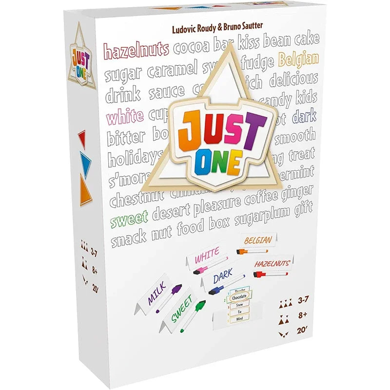 Just One Party Game - Collaborative Word Game for 3-7 Players | The Couple Corner