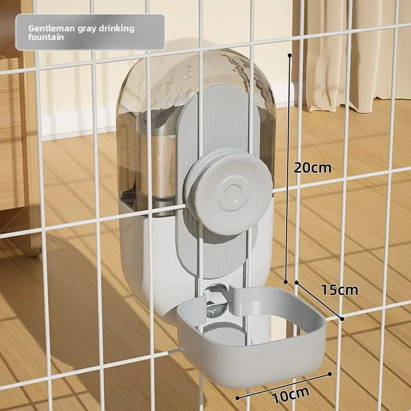 Hanging Pet Feeder & Water Dispenser - Cage-Mounted Automatic for Cats & Dogs | Pet Feeder The Couple Corner